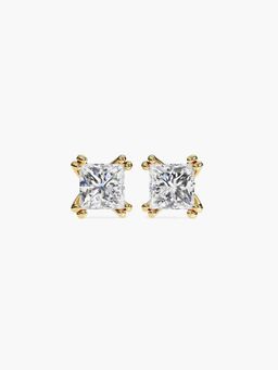Valanova - Hallmarked 18K Yellow Gold and Certified Lab Grown Diamond 1.50Cts Earrings