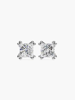 Valanova - Hallmarked 18K White Gold and Certified Lab Grown Diamond 2.00Cts Earrings