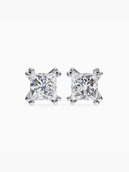 Valanova - Hallmarked 14K White Gold and Certified Lab Grown Diamond 3.00Cts Earrings