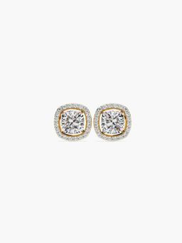 Valanova - Hallmarked 14K Yellow Gold and Certified Lab Grown Diamond 1.17Cts Earrings