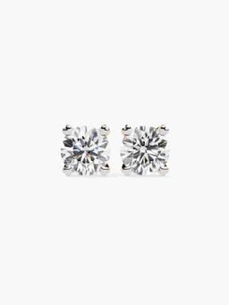 Valanova - Hallmarked 18K Rose Gold and Certified Lab Grown Diamond 1.00Cts Earrings