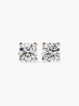 Valanova - Hallmarked 18K Rose Gold and Certified Lab Grown Diamond 1.50Cts Earrings