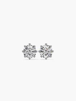 Valanova - Hallmarked 14K Yellow Gold and Certified Lab Grown Diamond 0.50Cts Earrings