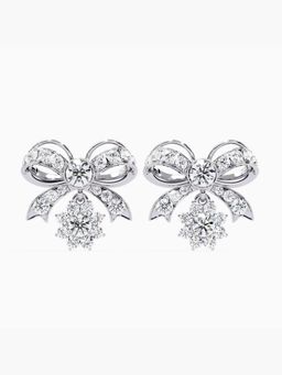 Valanova - Hallmarked 14K White Gold and Certified Lab Grown Diamond 2.38Cts Earrings