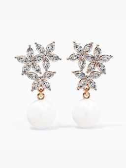 Valanova - Hallmarked 14K Rose Gold and Certified Lab Grown Diamond 2.86Cts Earrings