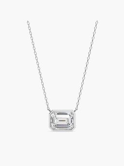 Valanova - Hallmarked 18K White Gold Certified Lab Grown Diamond 2.00Cts Necklace