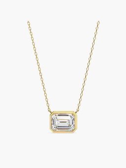 Valanova - Hallmarked 14K Yellow Gold Certified Lab Grown Diamond 2.00Cts Necklace