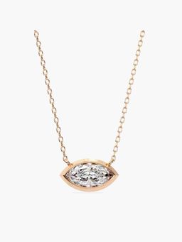 Valanova - Hallmarked 18K Rose Gold Certified Lab Grown Diamond 1.50Cts Necklace