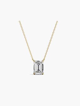 Valanova - Hallmarked 18K Yellow Gold Certified Lab Grown Diamond 0.75Cts Necklace