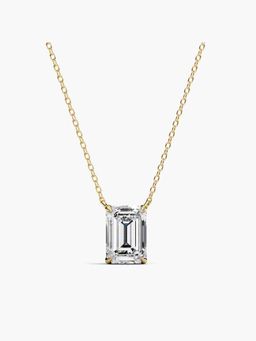 Valanova - Hallmarked 18K Yellow Gold Certified Lab Grown Diamond 1.50Cts Necklace