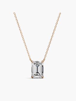 Valanova - Hallmarked 14K Rose Gold Certified Lab Grown Diamond 1.50Cts Necklace