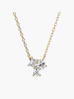 Valanova - Hallmarked 14K Yellow Gold Certified Lab Grown Diamond 1.03Cts Necklace