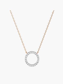 Valanova - Hallmarked 14K Rose Gold Certified Lab Grown Diamond 0.42Cts Necklace