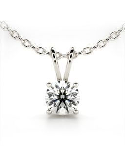 Valanova - Hallmarked 14K White Gold and Certified Lab Grown Diamond 2.00Cts Pendant
