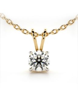 Valanova - Hallmarked 14K Yellow Gold and Certified Lab Grown Diamond 2.00Cts Pendant