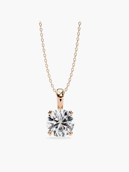 Valanova - Hallmarked 14K Rose Gold and Certified Lab Grown Diamond 1.50Cts Pendant
