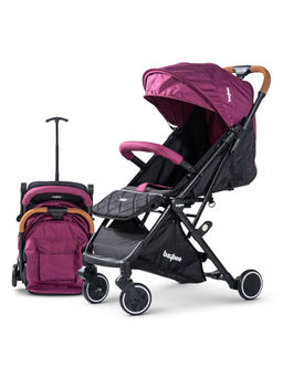BAYBEE - Red Foldable Baby Stroller Pram for Baby