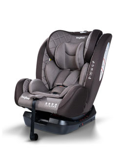 BAYBEE - Brown Convertible Car Seat for Baby
