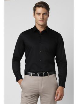 Peter England - Men Black Regular Fit Formal Shirt
