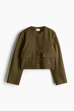 H&M - Women Green Short Jacket