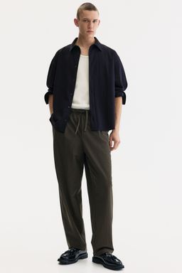 H&M - Men Blue Loose Fit Shirt