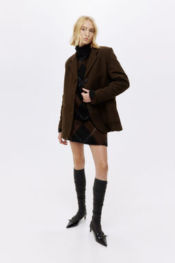 H&M - Women Brown Single-Breasted Blazer