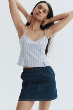 H&M - Women Blue Strappy Top