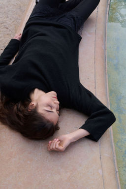 H&M - Women Black Loose-Fit Jumper