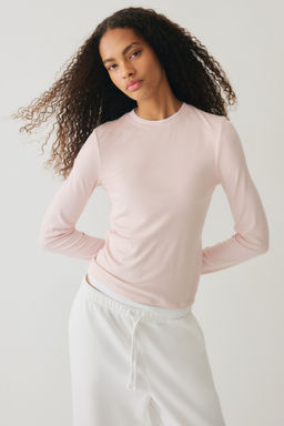 H&M - Women Pink Layered-Look Top