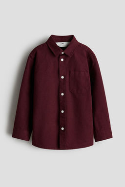H&M - Boys Red Cotton Shirt