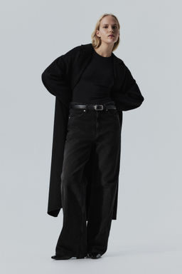 H&M - Women Black Sculpting Top