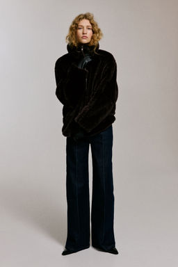 H&M - Women Brown Oversized Jacket