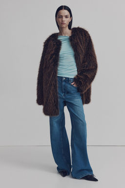 H&M - Women Turquoise Twist-Detail Top