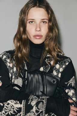 H&M - Women Black Printed Resort Shirt