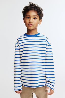 H&M - Boys White Long-Sleeved T-Shirt