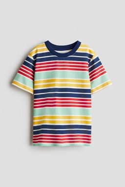 H&M - Boys Multi-Color Printed Cotton T-Shirt