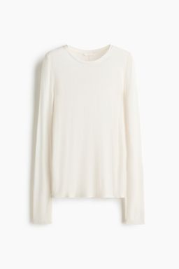 H&M - Women White Wool-Blend Top