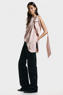 H&M - Women Pink Draped Top