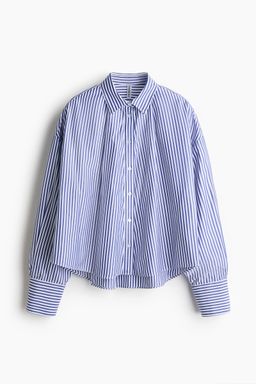 H&M - Women Blue Loose-Fit Shirt