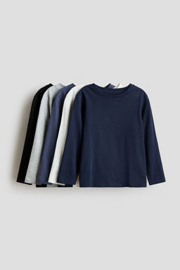 H&M - Boys 5-Pack Long-Sleeved T-Shirts