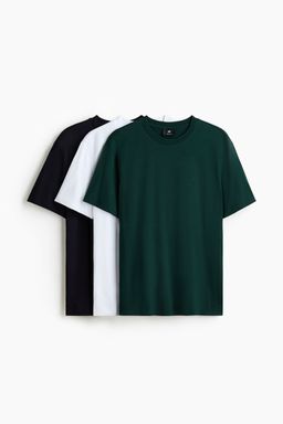H&M - Men 3-Pack Regular Fit T-Shirts