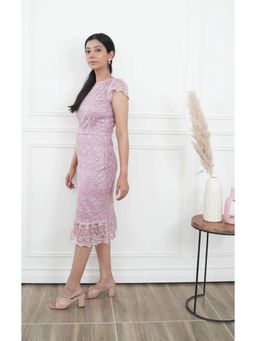 Galocher Clothing - Pink Lace Dress