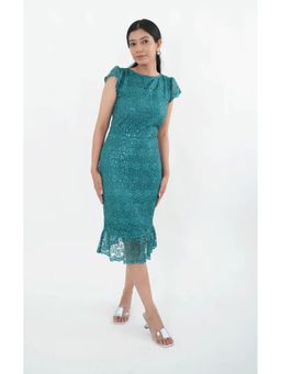 Galocher Clothing - Green Lace Dress