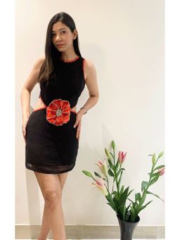 Galocher Clothing - Side Cut Embellished Dress