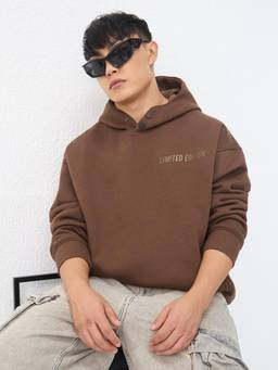The Souled Store - Oversized Brunette Men Oversized Hoodies