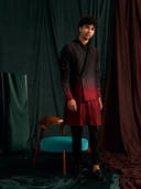 Burgundy color option, Currently selected
