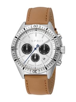 Esprit - Men Elea Silver Round Dial Analog Watch - ES1G369L0015 (M)