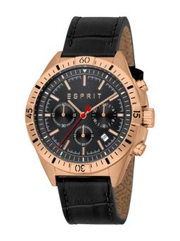 Esprit - Men Elea Black Round Dial Analog Watch - ES1G369L0045 (M)