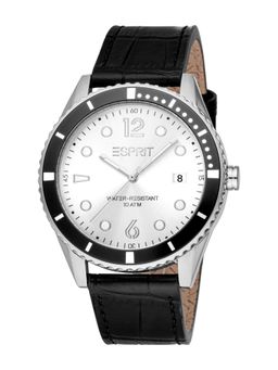 Esprit - Men Leilani Silver Round Dial Analog Watch - ES1G429L0015 (M)
