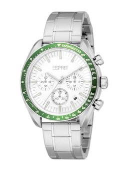 Esprit - Men Pointy Silver Round Dial Analog Watch - ES1G471M0045 (M)